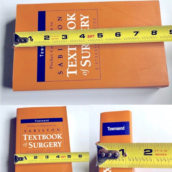 Vintage Book Pocket Companion to SABISTON TEXTBOOK of SURGERY 16th Ed Townsend - Picture 10 of 16